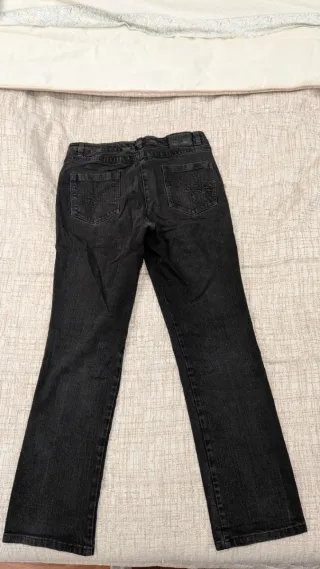 Pantalón vaquero recto Jocavi negro
