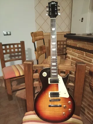 Guitarra Eléctrica Tipo Les Paul .