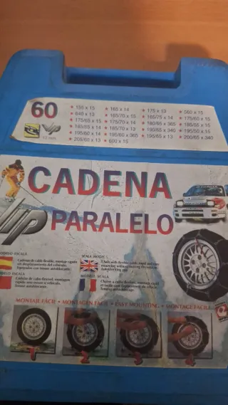Cadenas para nieve 60