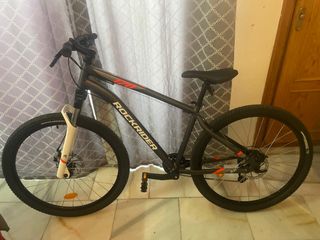 Bicicleta Rockrider Gris