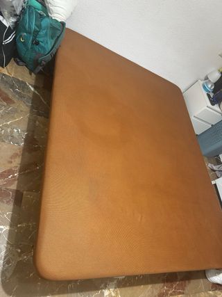 Base tapizada y colchón Pikolin