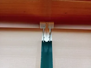 Tende Screen Beige e Arancione 1,95×1,50-0,44×1,50