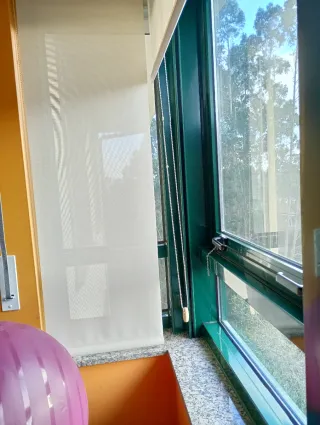 Tende Screen Beige e Arancione 1,95×1,50-0,44×1,50