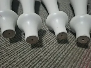 Patas de madera maciza para mesa (Set de 4)