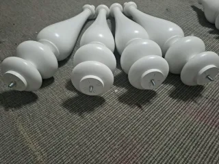 Patas de madera maciza para mesa (Set de 4)