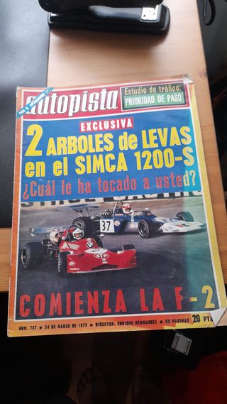 Revista Autopista año 1973