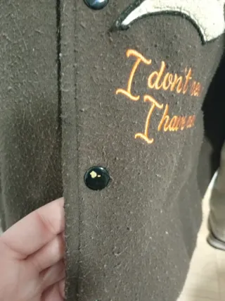 Cazadora Bomber Bershka Talla S