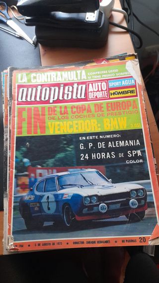 Revista Autopista año 1972