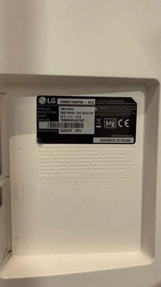 LG 28MT49VW-WZ Monitor TV