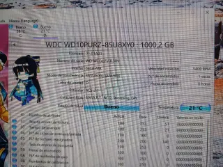 Disco Duro WD Purple 1TB SATA 6Gb/s