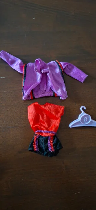 Completo Barbie&Ken Pattinaggio Anni '80