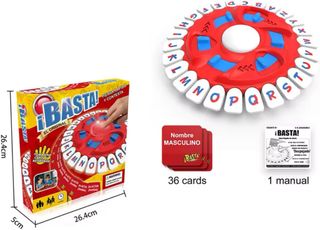 ¡BASTA! Juego de Mesa 26 Letras en Español | Niños