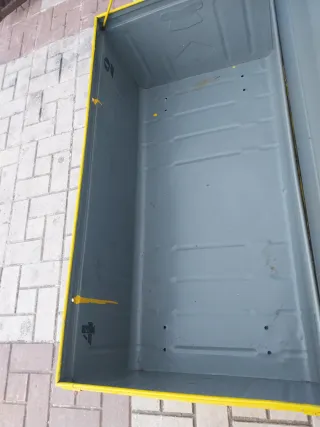 Baúl / Arcon Metálico Amarillo