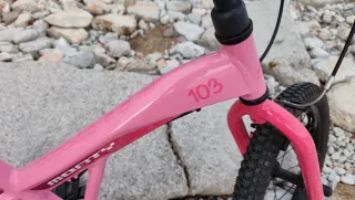 Bicicleta infantil rosa