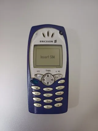 Cellulare Ericsson T65 Blu/Argento