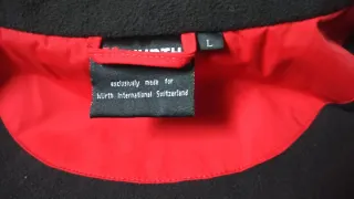 Parka Würth Negra y Roja