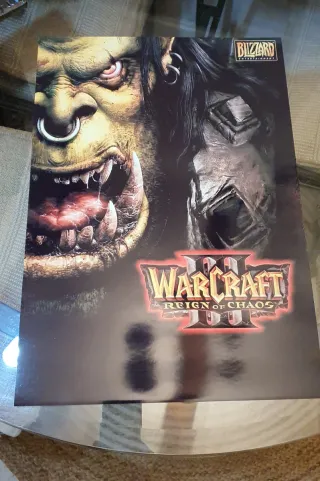 Póster Warcraft III: Reign of Chaos Blizzard A3