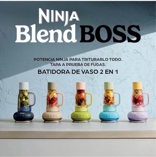 Ninja BlendBoss Batidora portátil. A ESTRENAR.