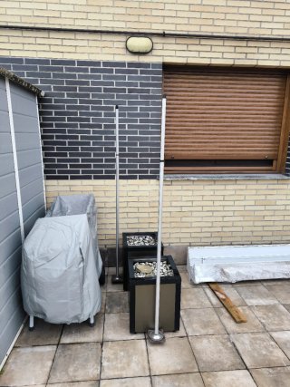 Toldo Terraza 5.4m x 3m Beige