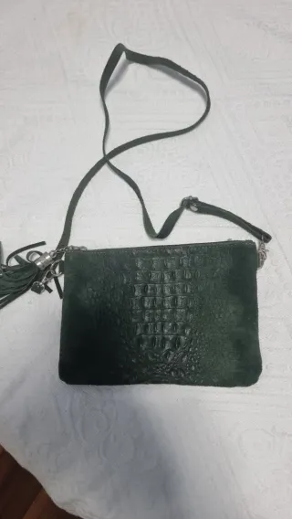 Bolso bandolera verde sin estrenar