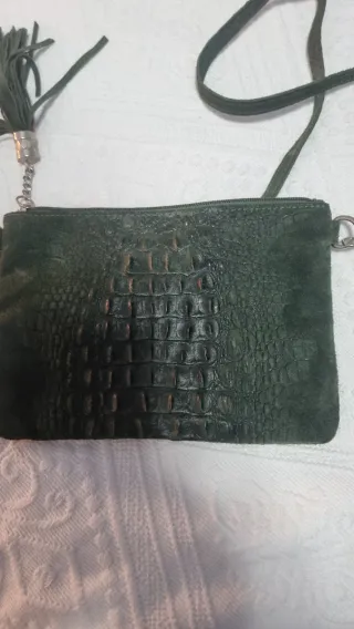 Bolso bandolera verde sin estrenar
