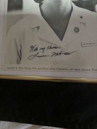 Lámina firmada Louise Fletcher Nurse Ratched