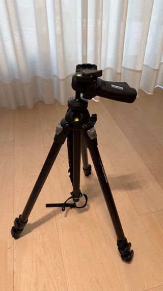 Trípode Manfrotto Carbono + Rótula + Bolsa