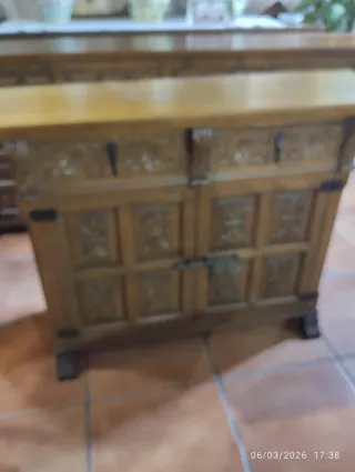 Aparador Castellano Madera 115x34x80