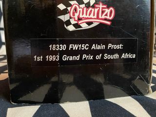 Williams FW15 1:18 Prost Quartzo