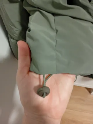 Anorak Mango Teen Verde Oliva