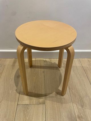 2 Taburetes Ikea Frosta Madera