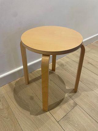2 Taburetes Ikea Frosta Madera