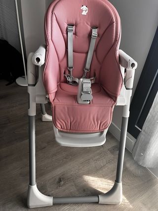 Trona evolutiva bebé rosa