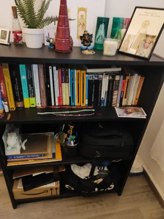 Librería negra Billy