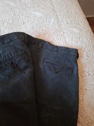 Pantalón hombre talla 54 gris