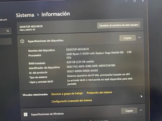 Laptop Acer Nitro 5 Negro/Rojo