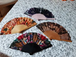 Lote 4 Abanicos Colección