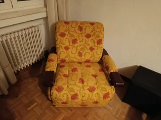 Conjunto 2 sillones y sofá vintage