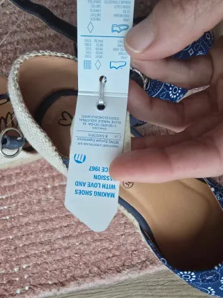 Zapatillas Mustang Esparto. Nuevas