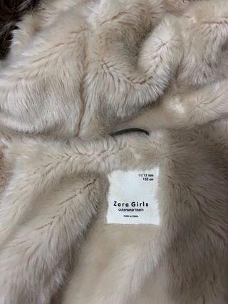 Abrigo parka capucha verde militar