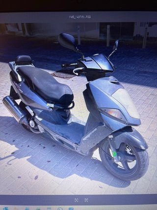 Daelim 125 Scooter Gris 2010