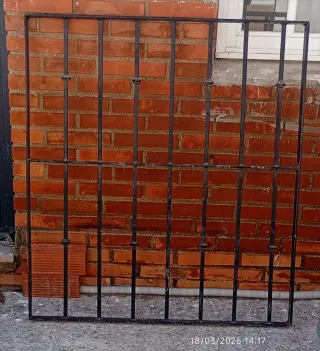 Reja metálica de seguridad