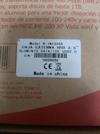 Caja Externa HDD Innobo