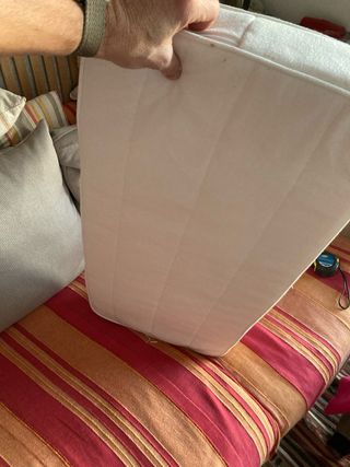 Colchón mini cuna y almohada anti-asfixia