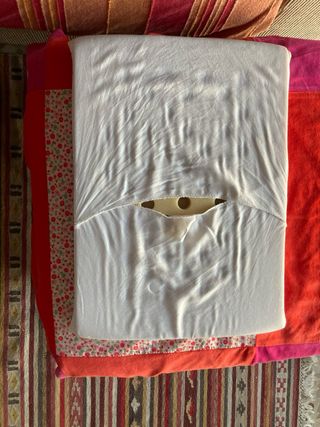 Colchón mini cuna y almohada anti-asfixia