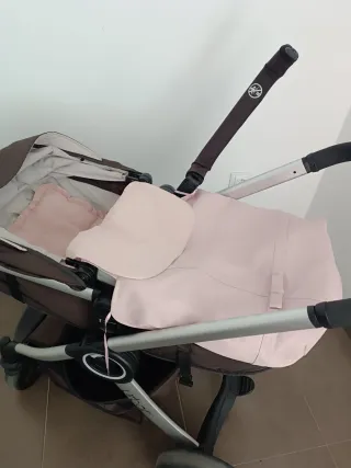 Saco y cubrepies universal rosa,de regalo saco tuc