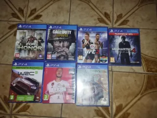 Lote 7 Juegos PS4