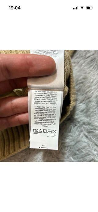 Maglione Ralph Lauren Bear Beige Taglia M