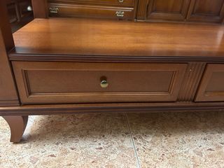 Mesa de centro madera y cristal