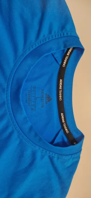 Maglia tennis Adidas blu